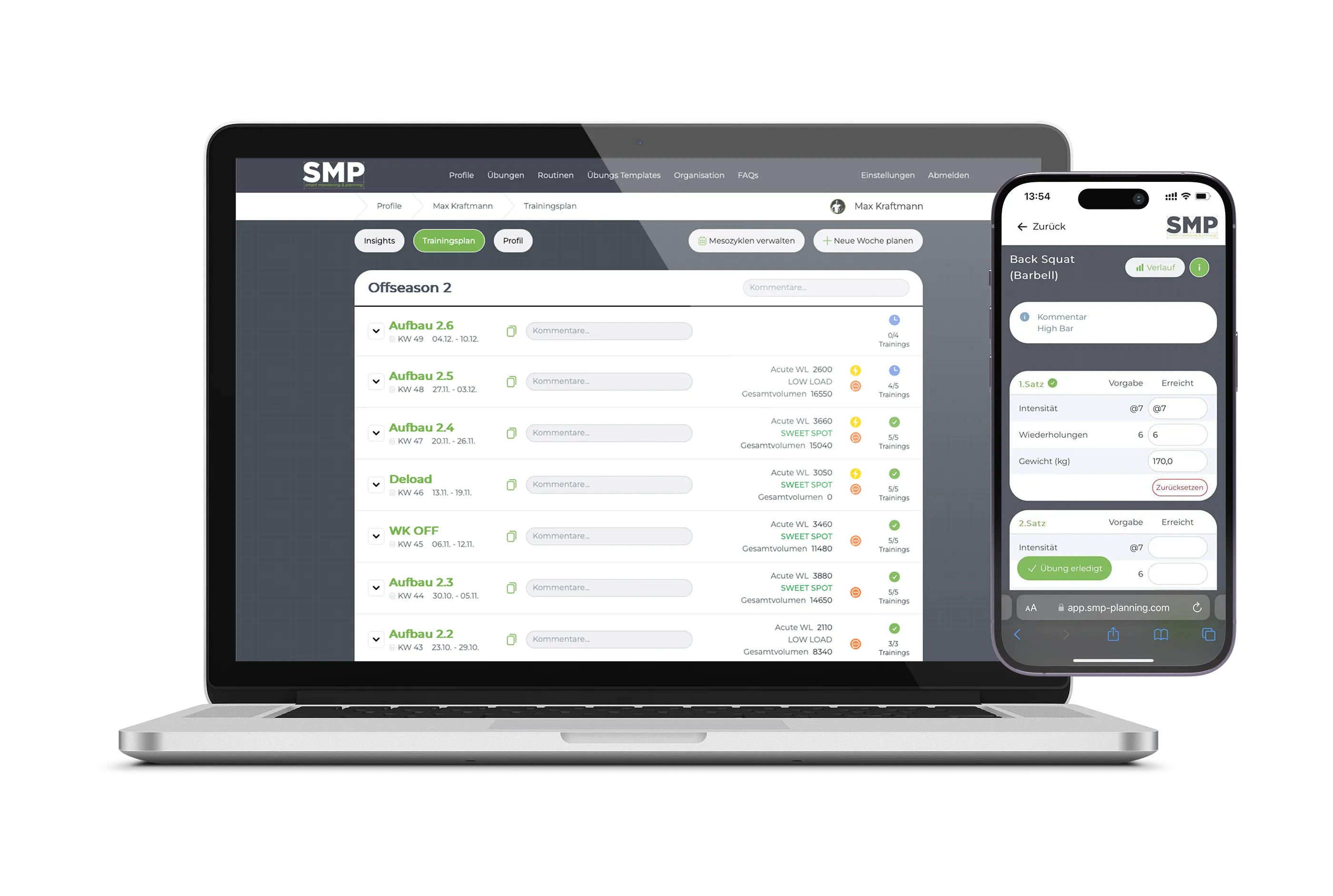 fitness-planning App Dashboard